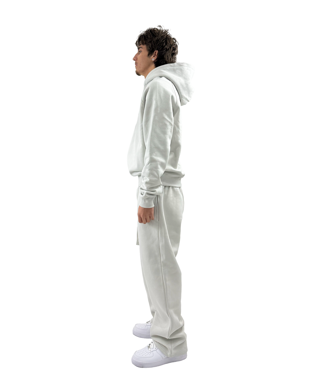 départ Hoodie Grau 450GSM