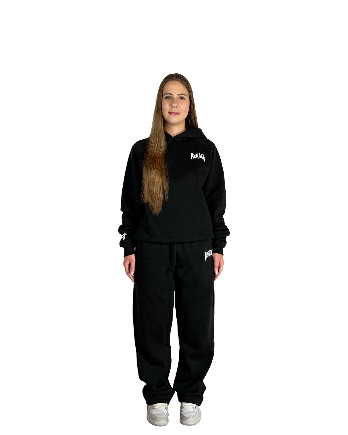 départ Hoodie Schwarz 450GSM