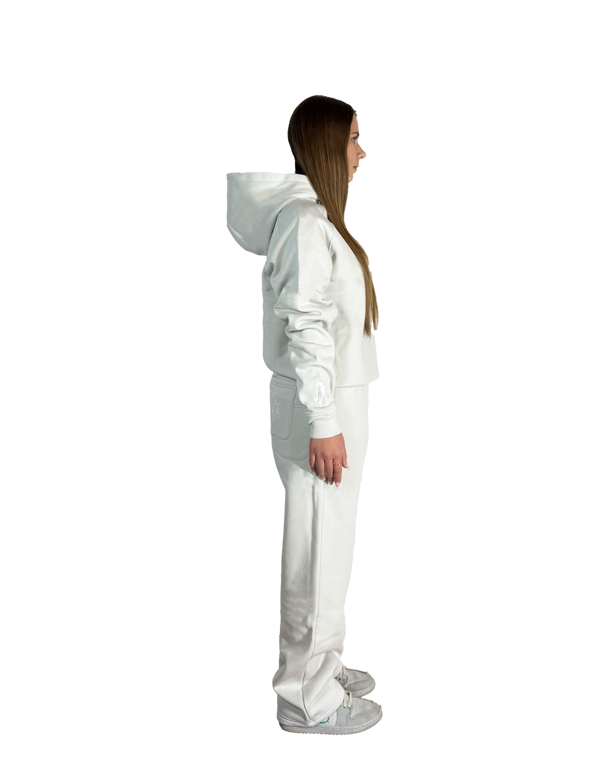 départ Hoodie Grau 450GSM