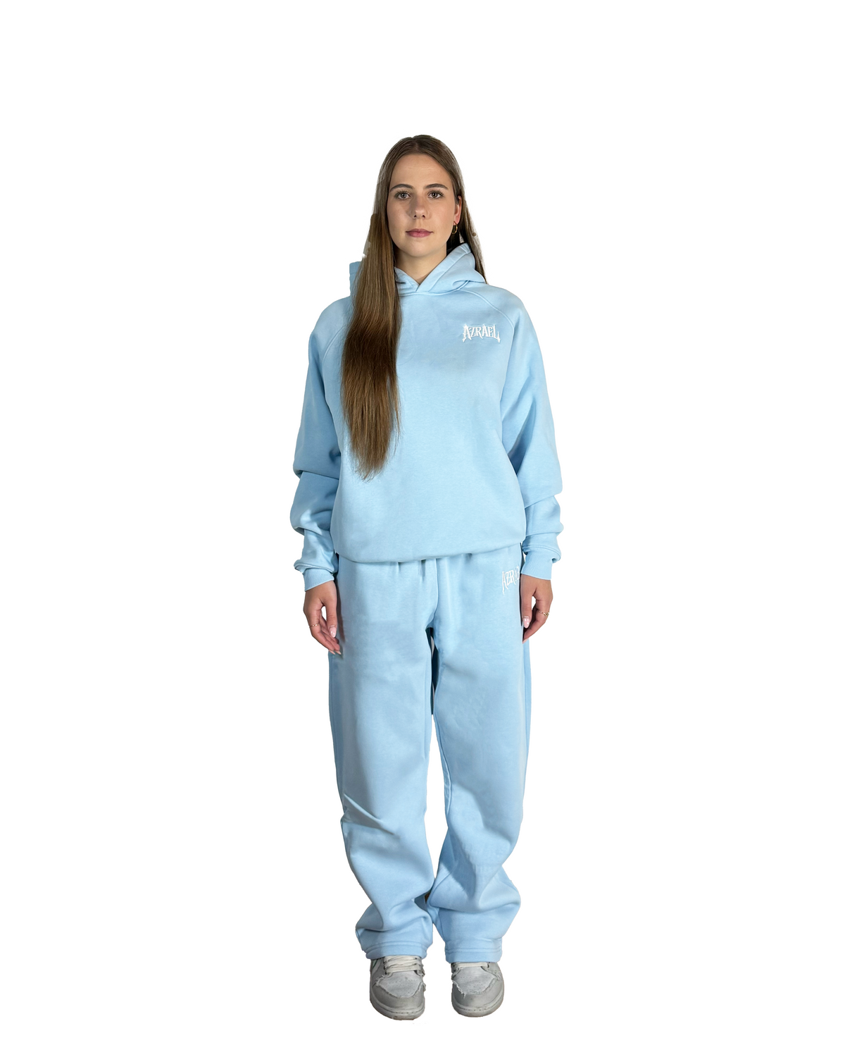 départ Hoodie Babyblau 450GSM