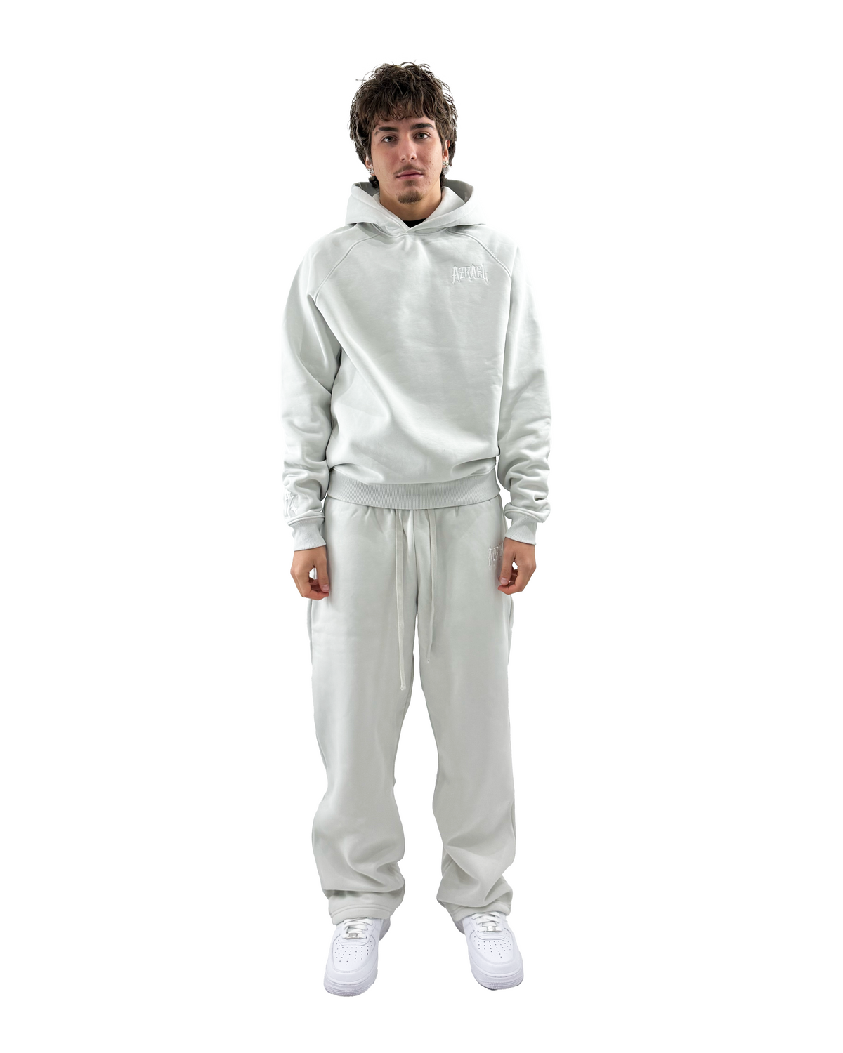 départ Hoodie Grau 450GSM